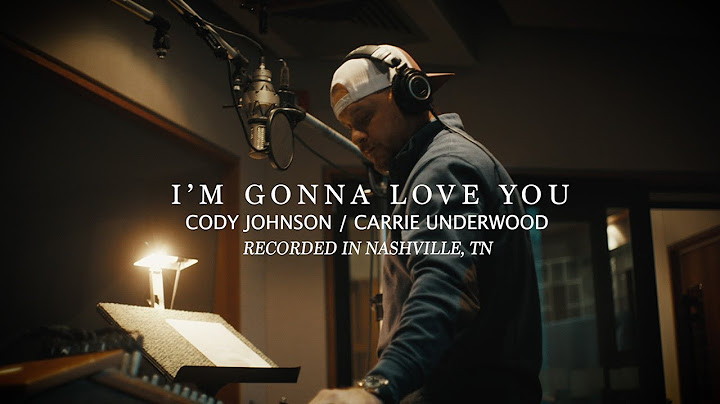 Cody Johnson - I'm Gonna Love You (with Carrie Underwood) [Studio Visualizer]
