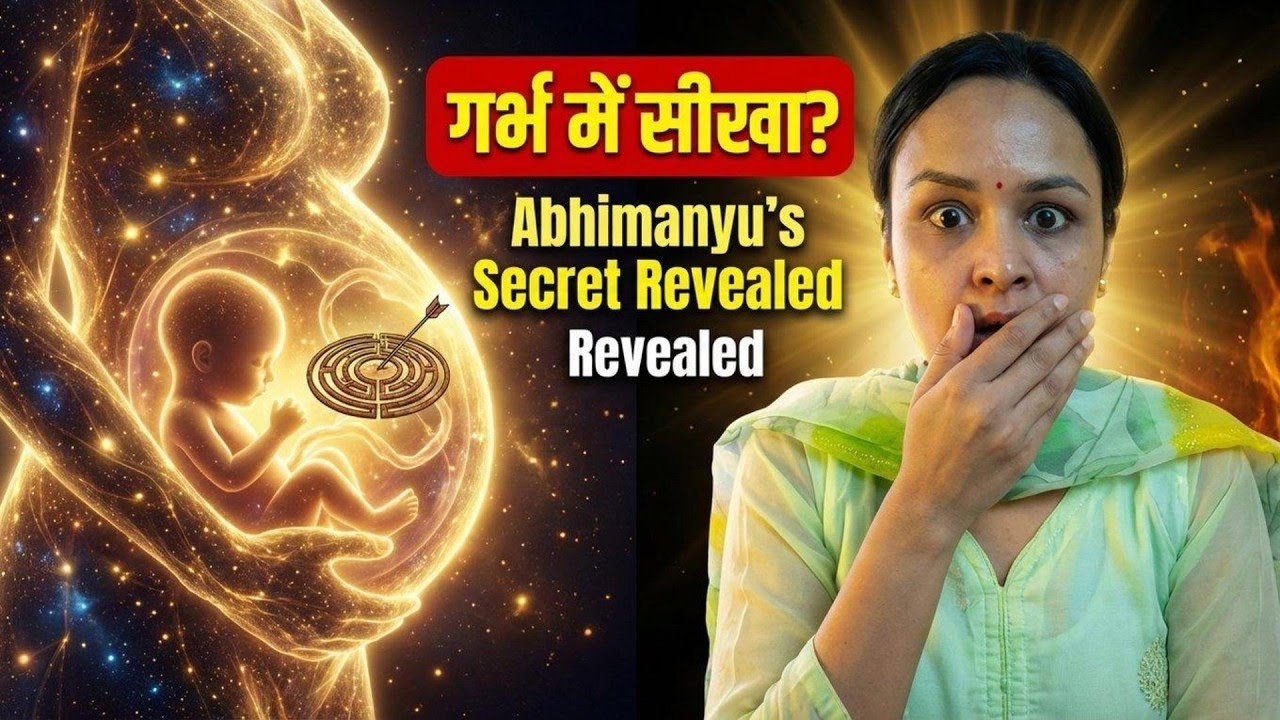 Garbh Sanskar Abhimanyu thumbnail - Abhimanyu Chakravyuh, Bal Sanskar, Sanatan Dharma