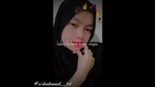 Story wa lirik lagu Rizky Febian....