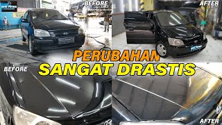 HASIL MEMUKAU !! Salon Mobil HYUNDAI GETZ FULL DETAILING