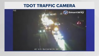 I-40 East Closed Near Kingston In Roane County After Serious Crash
