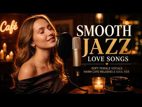 Smooth Jazz Love Songs | Soft Female Vocals, Warm Café Melodies & Soul R&B
