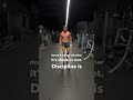 Discipline is The Secret NOT motivation #shorts #fitness #motivation #discipline #joshbowmar