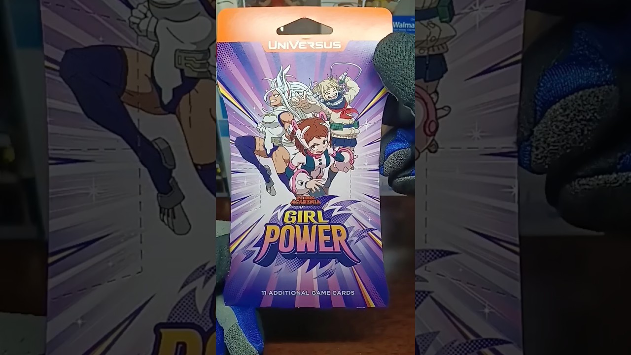 UNIVERSUS MY HERO ACADEMIA GIRL POWER BOOSTER PACK 2