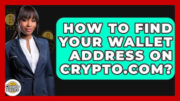 How to Find Your Wallet Address on Crypto.com? - CryptoBasics360.com