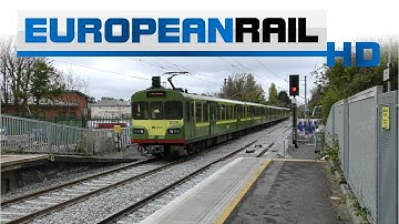 Iarnród Éireann Irish Rail DART 8100 EMU 8122 + 8127 + 8128 calls at Raheny Station