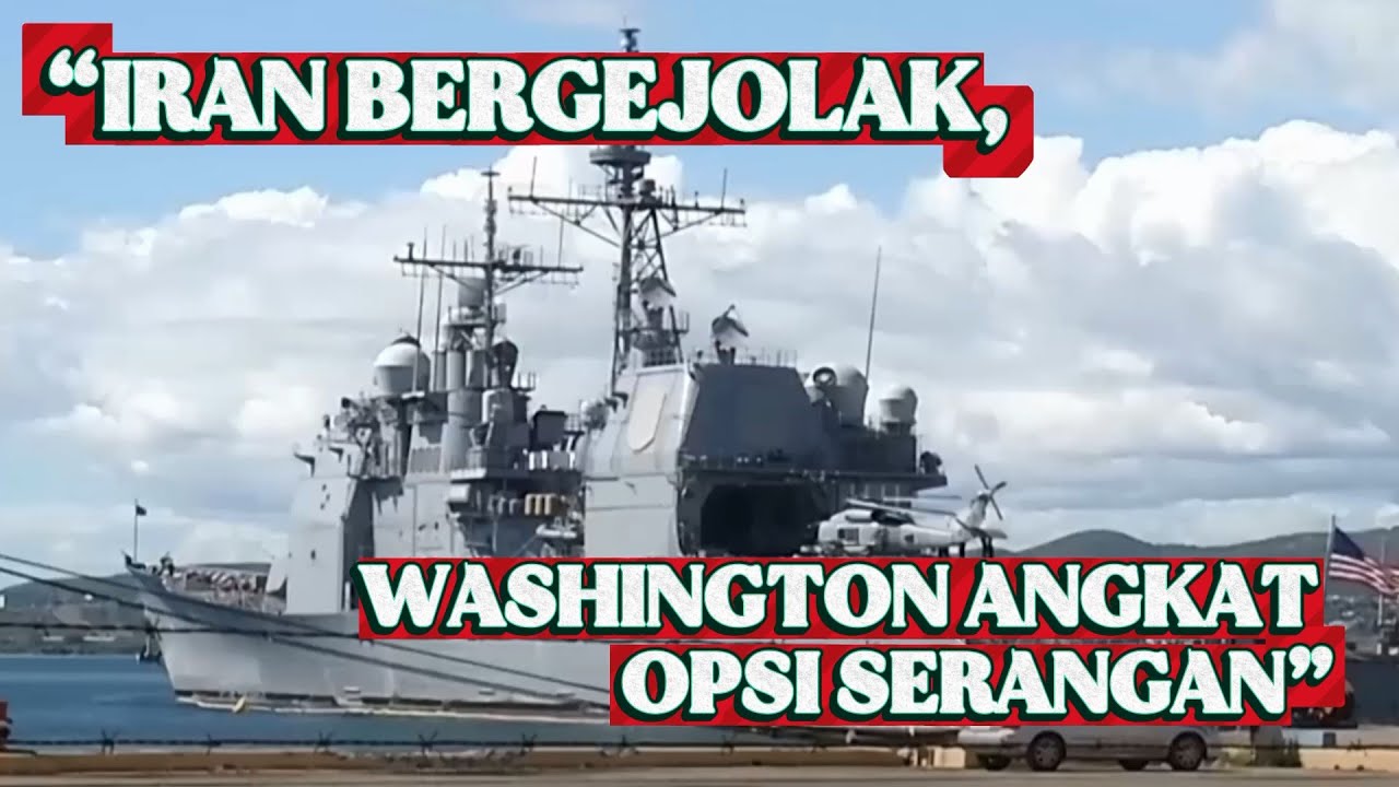 “AS Buka Opsi Militer ke Iran di Tengah Protes Berdarah”