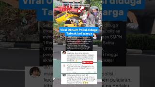 Download Lagu Oknum Polisi di Kerawang diduga Tabrak lari warga. MP3