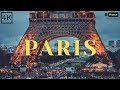 PARIS 4K France 4K - The City of Light- Four Season- Music Chill -Cinematic Film #relaxingsounds #4k