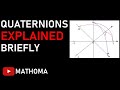 Quaternions Explained Briefly