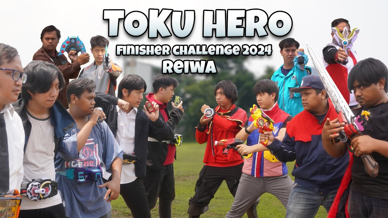 Tokusatsu Hero Henshin finisher challenge 2024 !!!
