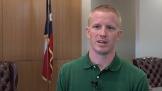 Tom Green County Judge Lane Carter speaks about helping crash victims near Corpus Christi