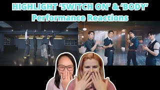 [Performance Video] 하이라이트 (HIGHLIGHT) - Switch On & BODY (Performance Ver.) | Reaction