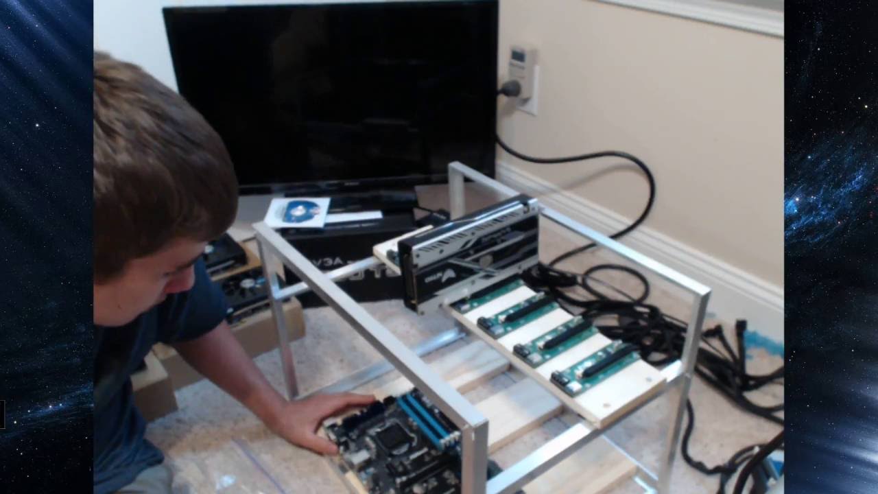 How to Assemble a Mining Rig LIVE for Ethereum, Dash, LBRY (New Had  Techinical Difficultites) - YouTube