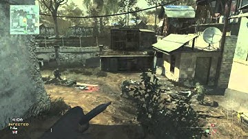 AMAZING Mw3 360 Throwing Knife Kill!!!