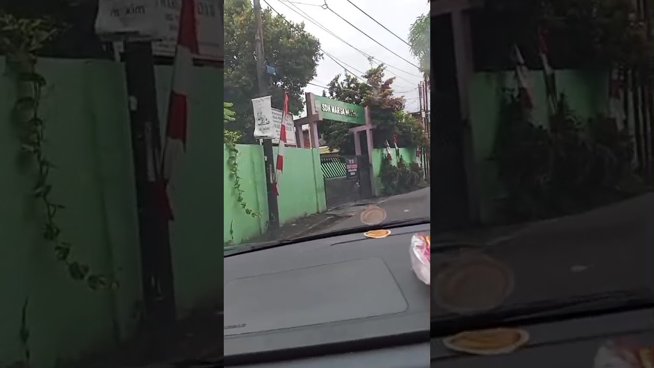 Kondisi jln menuju tnh yg di beli berbatas Binus sumarecon 