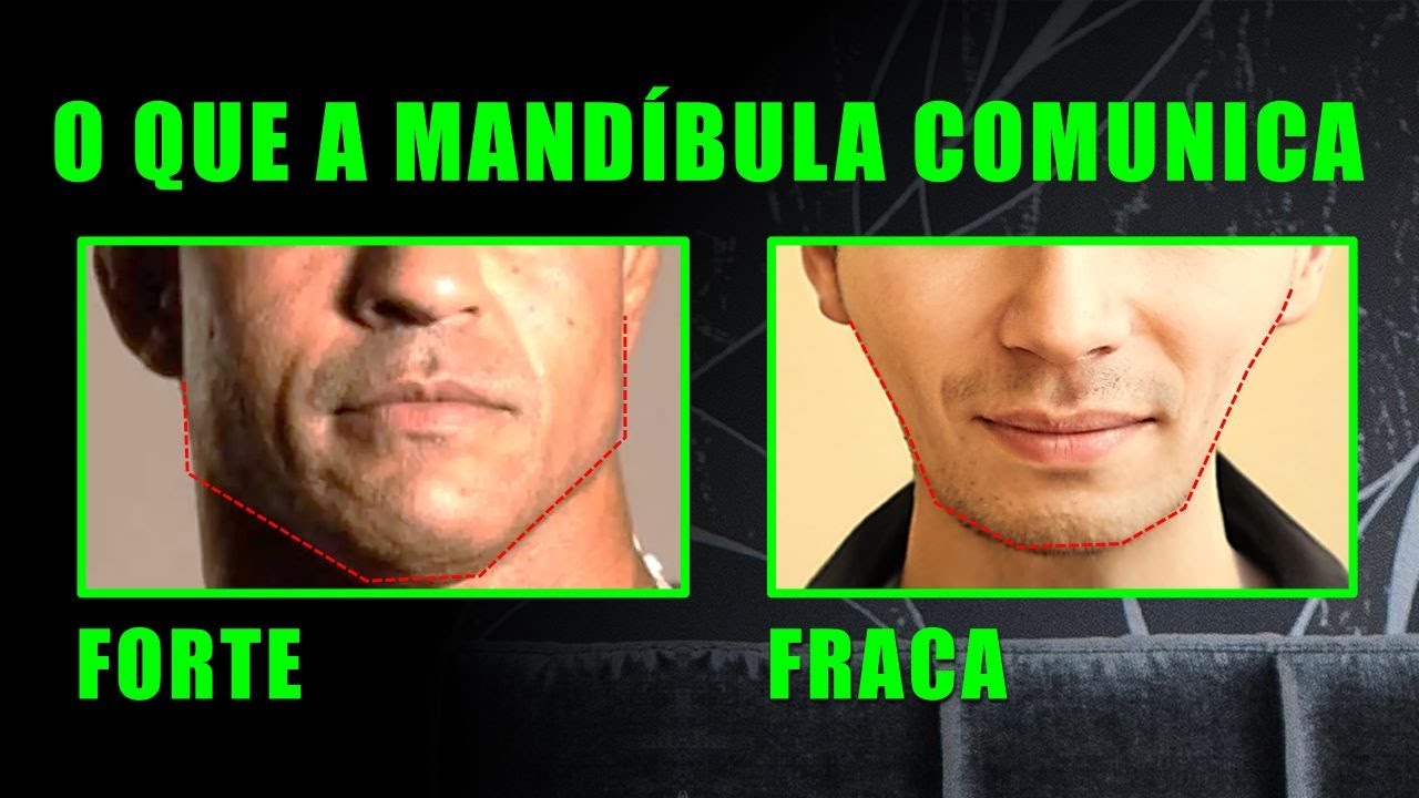 O que diz sobre você Mandíbula fraca e forte? Efeito psicológico e na comunicação