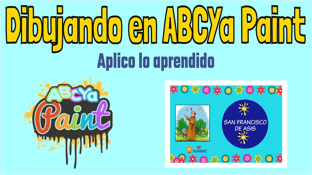 Videotutorial 20 para inicial 2023 aplico lo aprendido en abcya paint