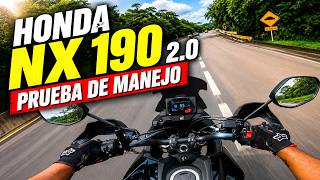 HONDA NX 190 2.0 TEST DRIVE AND IMPRESSIONS
