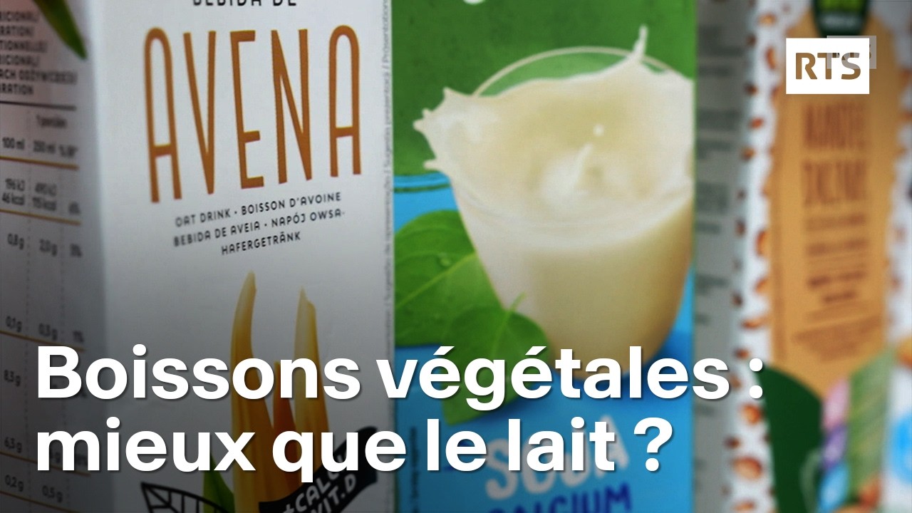 Les boissons végétales peuvent-elles remplacer le lait ? | RTS