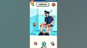 Draw Police level 20 gameplay walkthrough | All levels | android, iOS mobile | new update #shorts