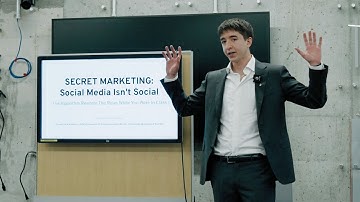 Secret Marketing: Social Media Isn