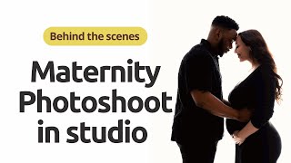 Maternity photography in studio, behind the scenes & Results screenshot 5