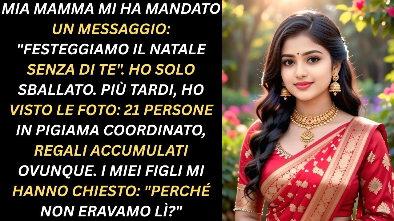 Mia mamma ha scritto: “Natale senza di te.” Io ho scrollato. Poi ho visto qualcosa che ha cambiato t