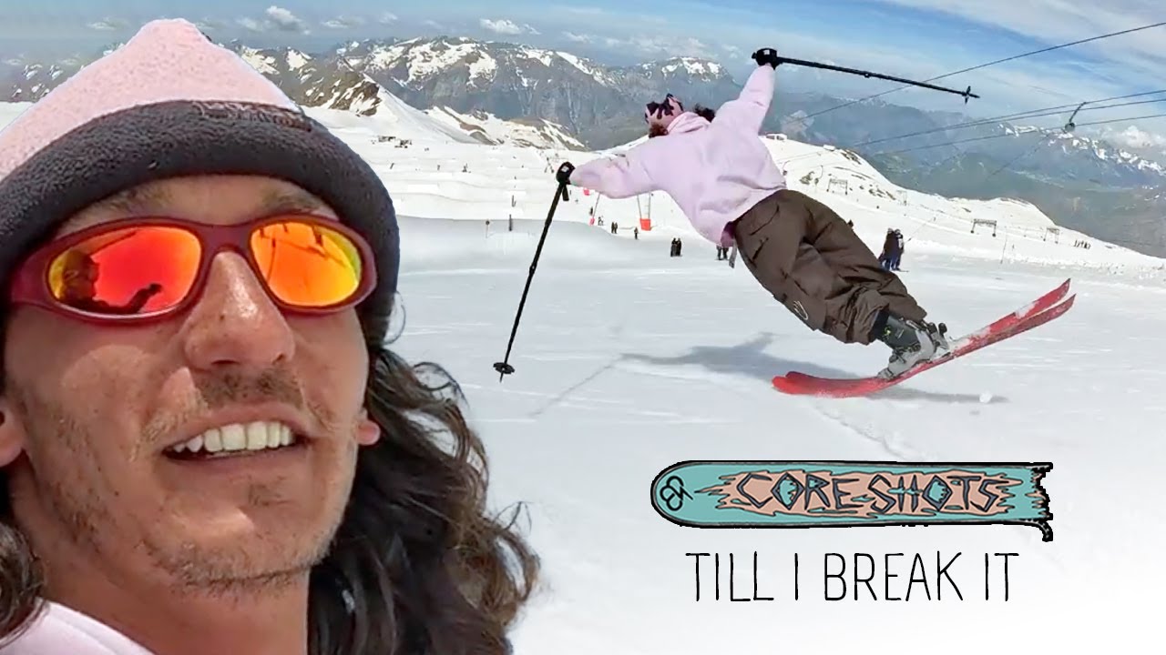 Shredding Les 2 Alpes Glacier with Till I Break it | CORE SHOTS