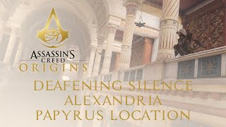 Deafening silence, papyrus location and ...