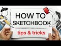 5 ways to use your sketchbook in 5 minutes