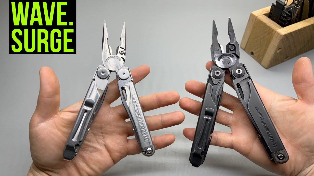 Leatherman Surge vs. Wave+. Which one should you get? 