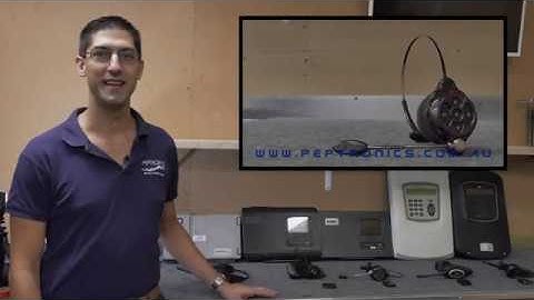 HME EOS HD Drive-Thru Headset (Pairing of Headset to Base station)