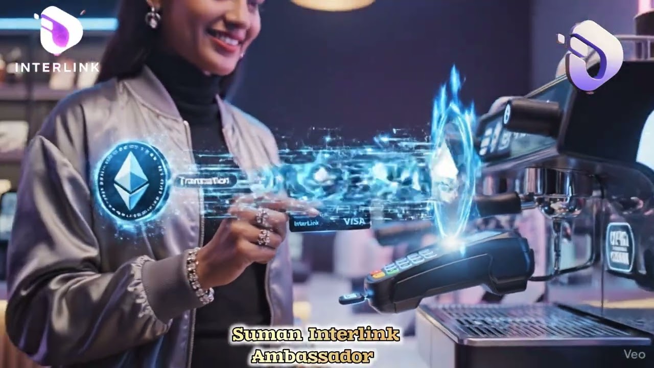 Blockchain is no longer the future — it’s now.The InterLink Visa Card