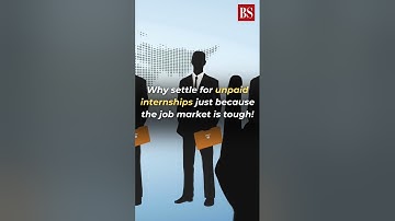 Why settle for unpaid internships just because the job market is tough!Tons of companies pay interns