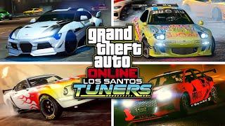 GTA 5 Online LS Tuners DLC - ALL CONFIRMED CARS | 17 NEW CARS