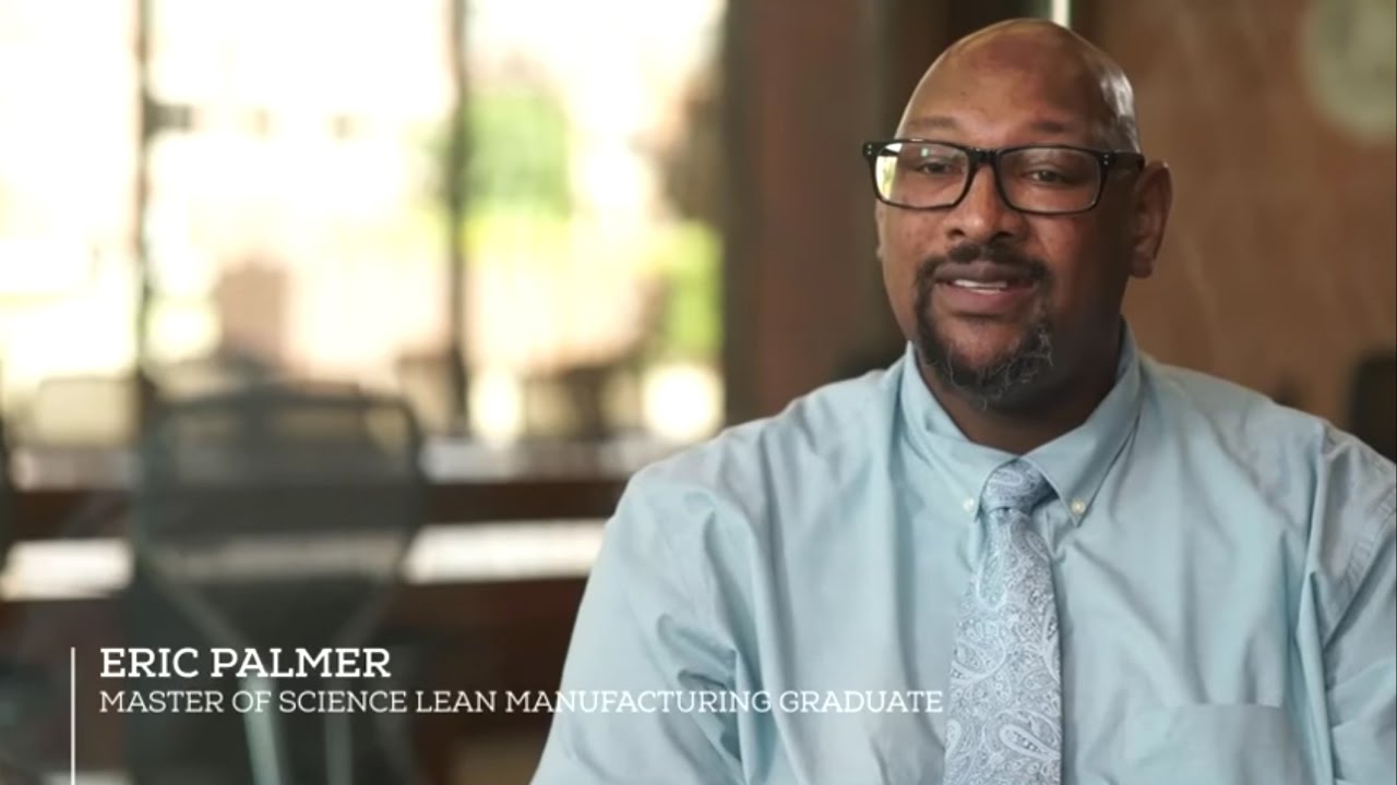 Masters in Lean Manufacturing Online - 2016 Kettering University Online Graduate Eric Palmer