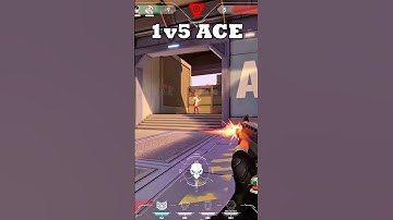 ISO went rogue 💀 1v5 ACE – they never saw it coming #shorts #valorant