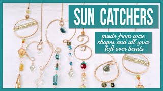 How to make Wire Ornaments or Sun Catchers  From Beaducation Live Episode 54