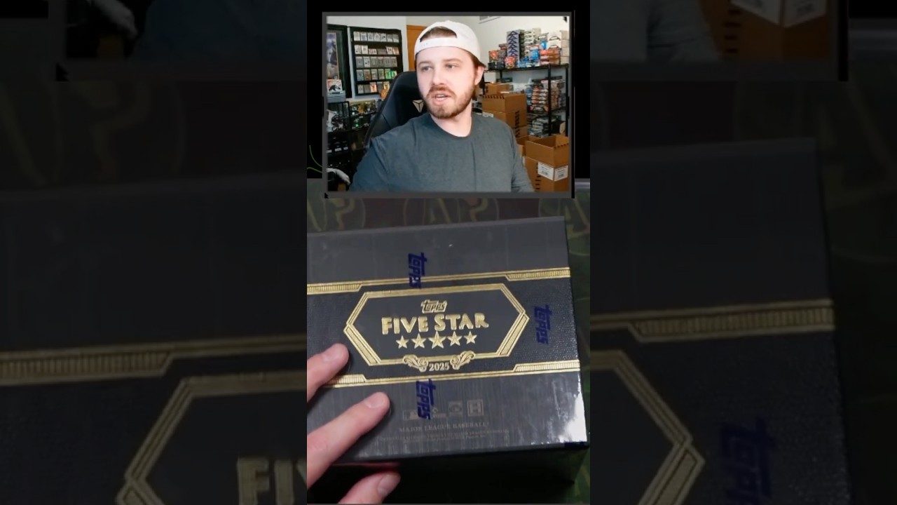 LOGOMAN ALERT! We Pulled A MONSTER 1/1 From 2025 Topps Five Star Baseball! #sportscards #topps #mlb