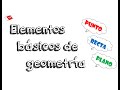 elementos básicos de geometría