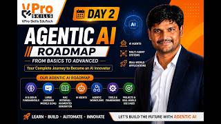 🚀 Day 2 | Agentic AI Roadmap | From Basics to Advanced | VPro Skills EduTech