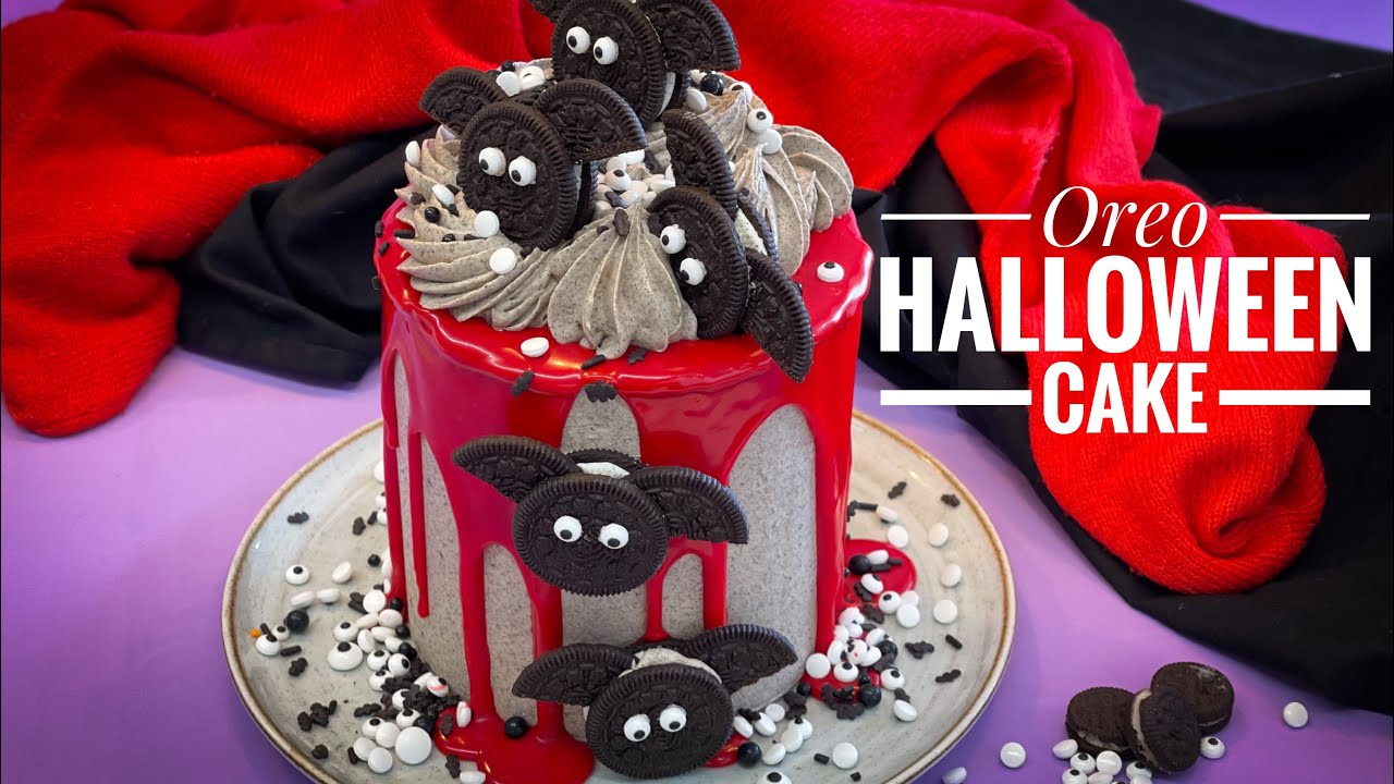 Oreo Halloween Cake YouTube