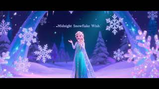 Elsa and the Midnight Snowflake Wish | A Frozen Dream Comes True! ❄️✨🌙