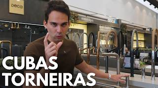 CUBAS e TORNEIRAS para COZINHA e LAVANDERIA  - Como escolher o modelo certo