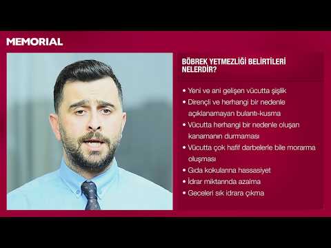 Böbrek yetmezliği belirtileri nelerdir? - Prof. Dr. Gökhan Temiz (Nefroloji Uz.)