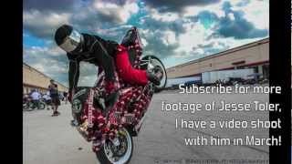 World Record holder Jesse Toler wheelie backwards 1080p