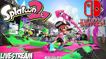 Splatoon 2 Gameplay Live Stream (Multiplayer & Salmon Run) July 23rd, 2017 - Nintendo Switch 7-23-17