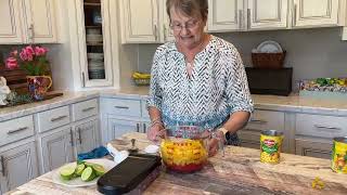 How to make peach salsa for tacos or nachos | Refreshing salsa for a snack recipe idea by Mama Sue's Southern Kitchen 2,695 views 2 months ago 9 minutes, 41 seconds