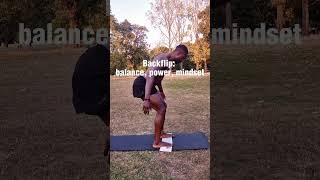 Backflip: balance, power, mindset.#backflip #motivation #formypage #viral #short #subscribe #like